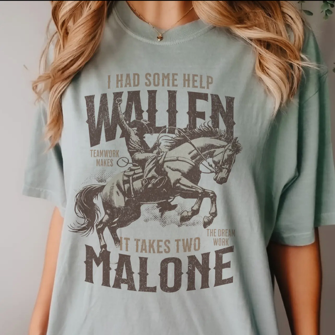 Wallen x Malone Tee Shirt